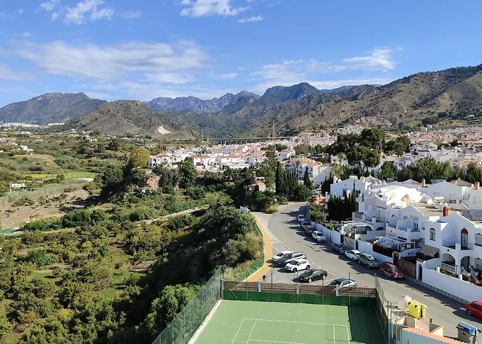 Almijara 7 Con Vistas, Piscina Y Tenis Lägenhet Nerja